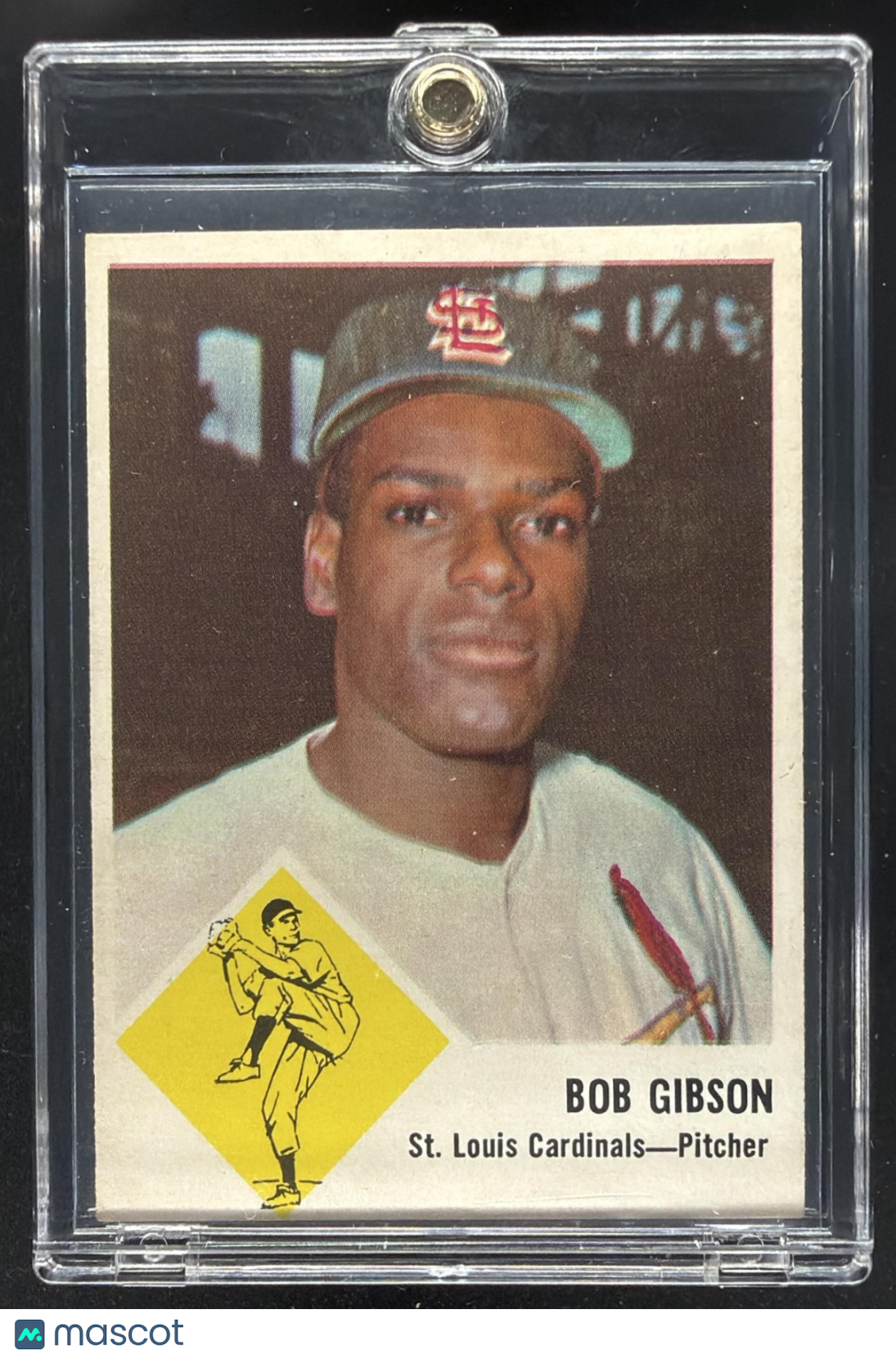 1963 Fleer Bob Gibson #61