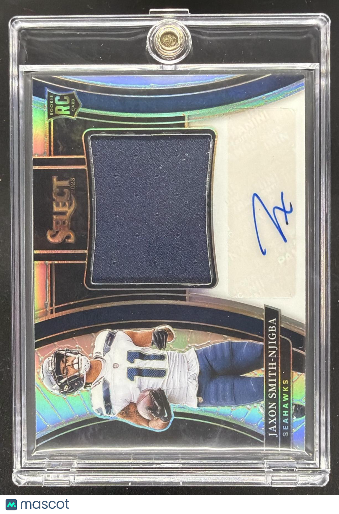 2024 Panini Select Jaxon Smith-Njigba #SSP-JSN Signatures Blue Prizm 59/99 Auto