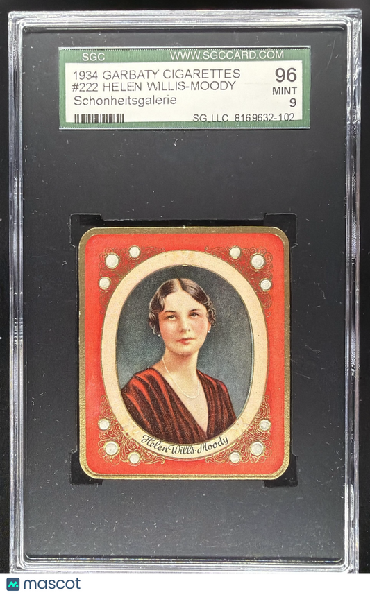 1934 Garbaty Helen Willis-Moody Schonheisgalerie SGC 9