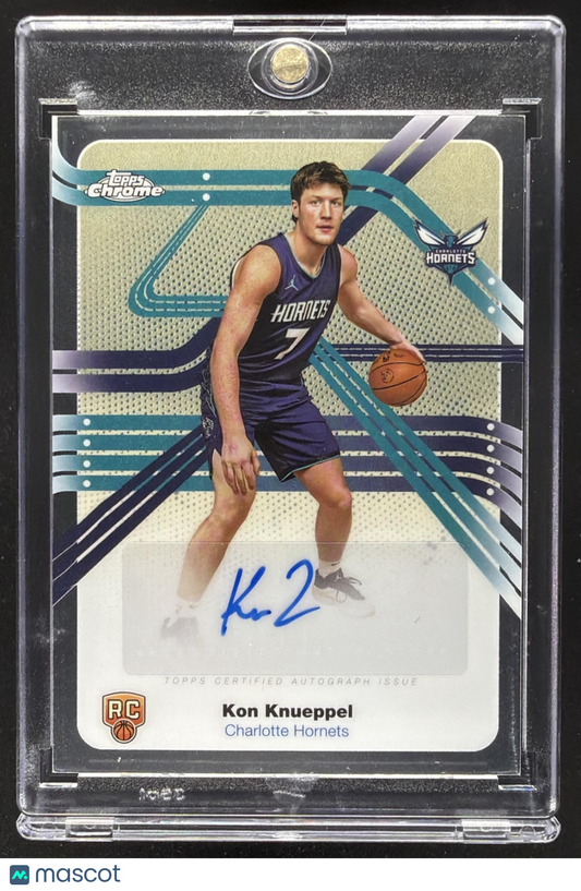 2025-26 Topps Chrome Kon Knueppel #NS-KK Next Stop Signature RC Auto