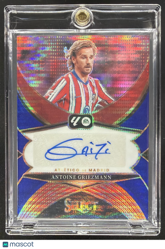 2023-24 Panini Select La Liga Antoine Griezmann #PS-AG Pitchside Signatures Auto