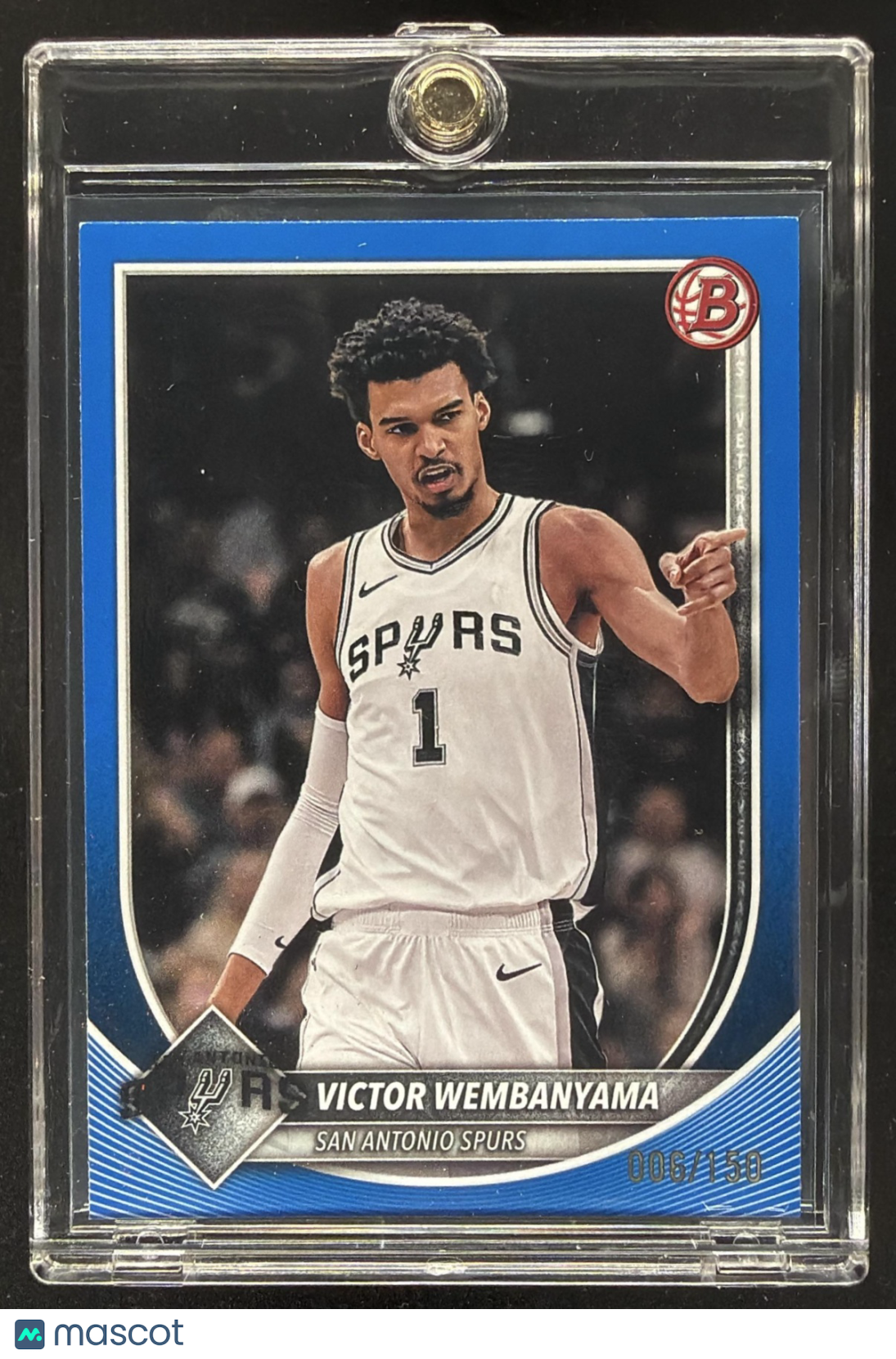 2025-26 Bowman Victor Wembanyama #143 Blue /150