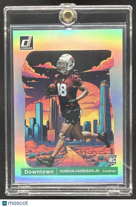 2024 Panini Donruss Marvin Harrison Jr. #12 Downtown Case Hit RC