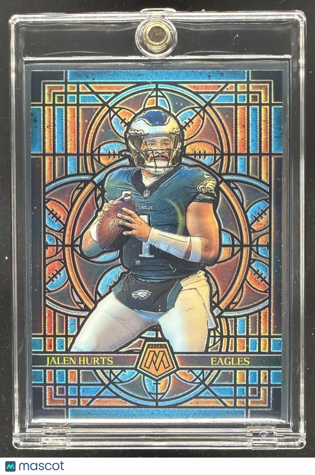 2025 Panini Mosaic Jalen Hurts #20 Stained Glass