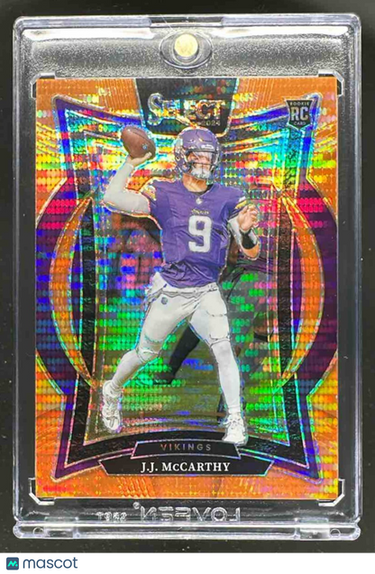 2024 Panini Select JJ Mccarthy FOTL Pulsar Rookie /7