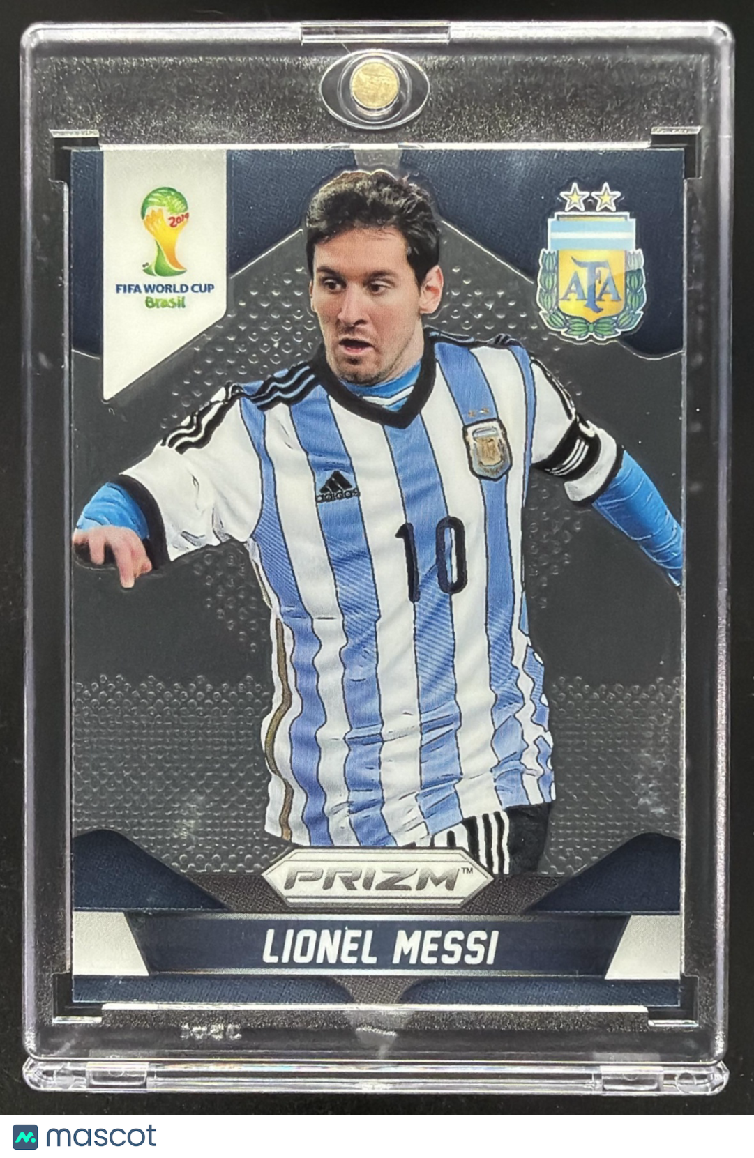 2014 Panini Prizm FIFA World Cup Brazil Lionel Messi #12