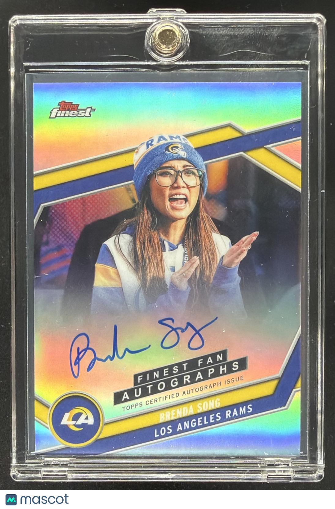 2025 Topps Finest Brenda Song #FAN-BS Fans Auto