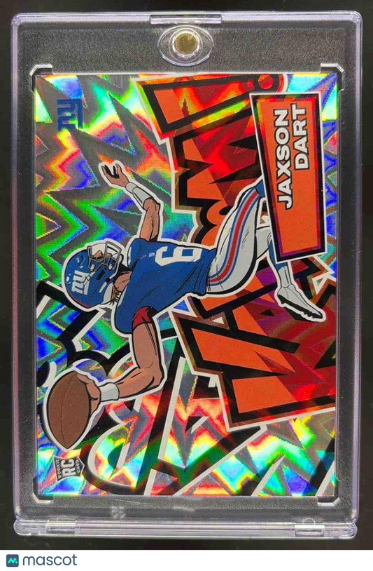 2025 Panini Absolute Jaxson Dart #34 Kaboom Horizontal RC