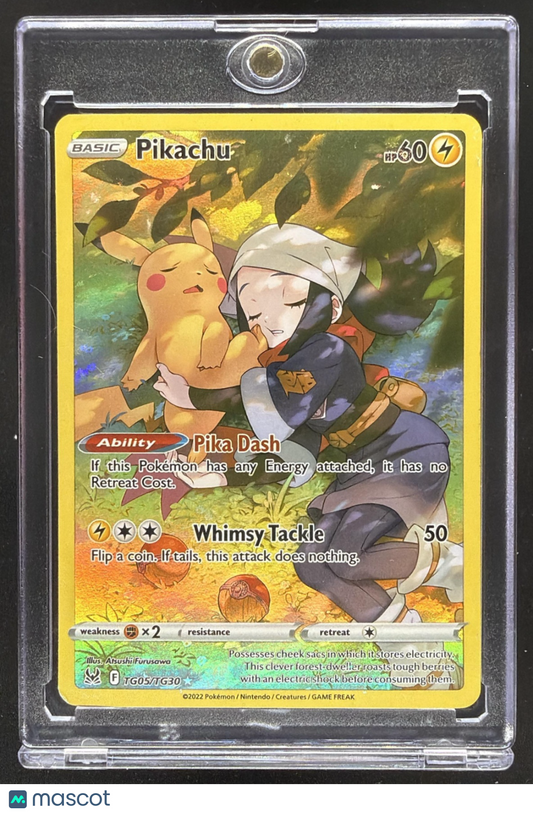 2022 Pokemon Sword & Shield Lost Origin Pikachu #TG05/TG30 Trainer Gallery