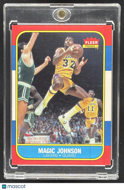 1986-87 Fleer Magic Johnson #53