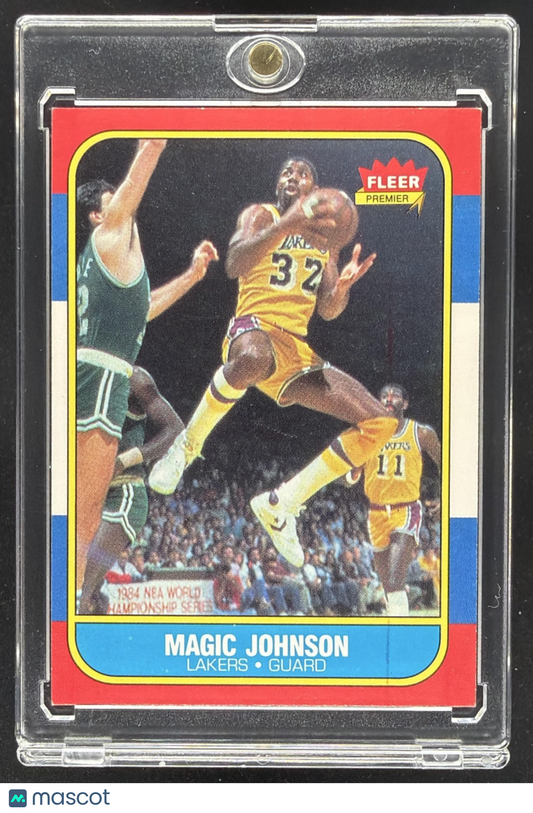 1986-87 Fleer Magic Johnson #53