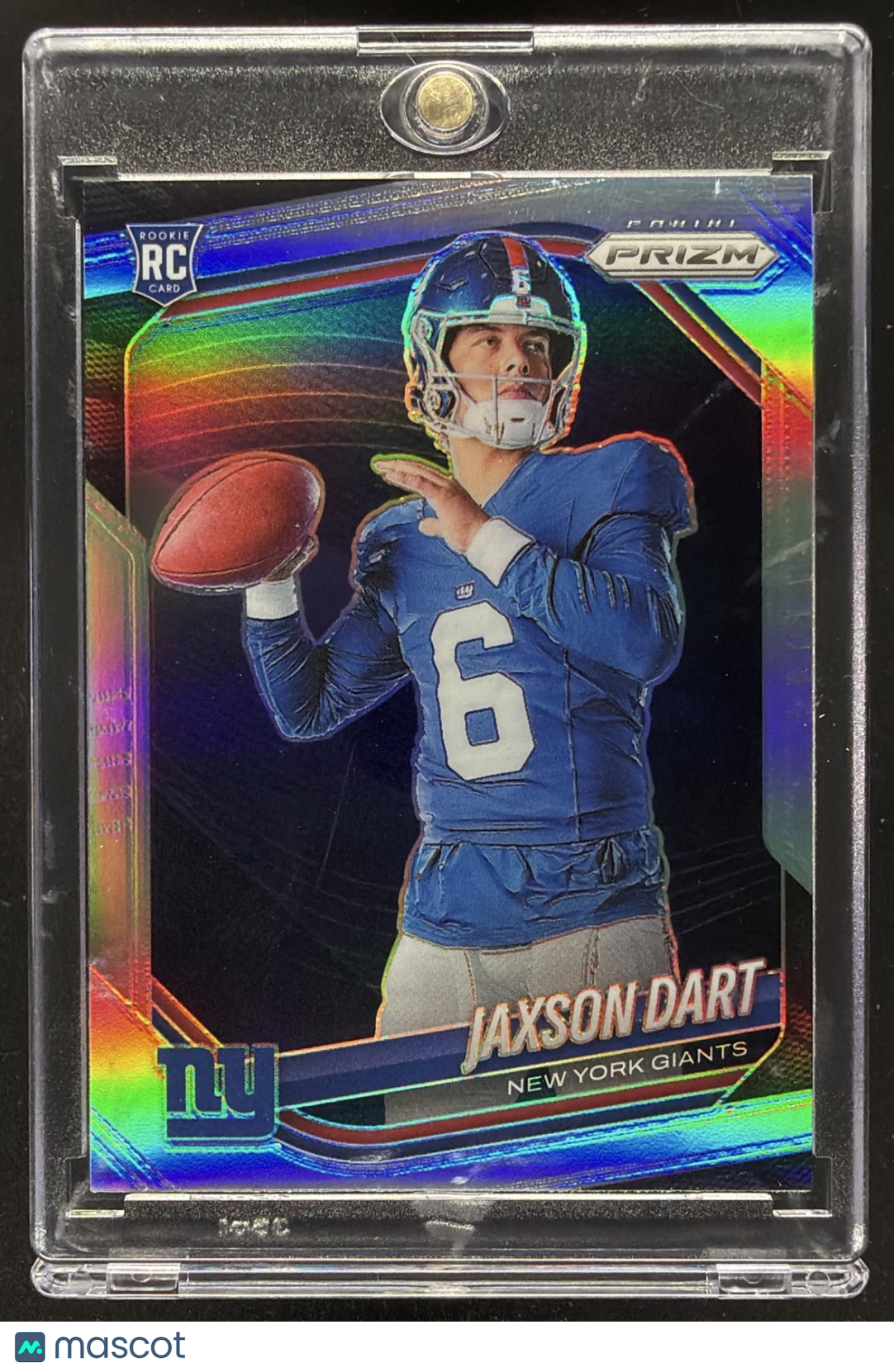 2025 Panini Prizm Jaxson Dart #430 Rookie Variations Silver