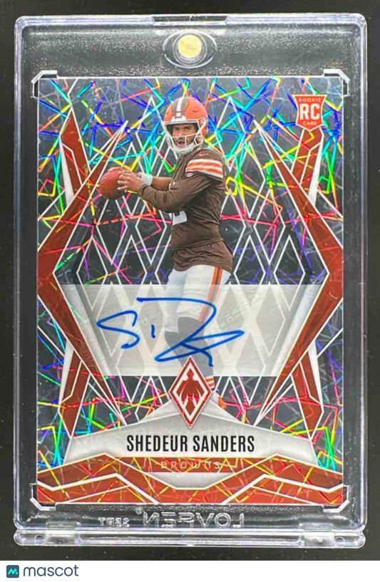 2025 Panini Phoenix Shedeur Sanders #154 Laser RC Auto