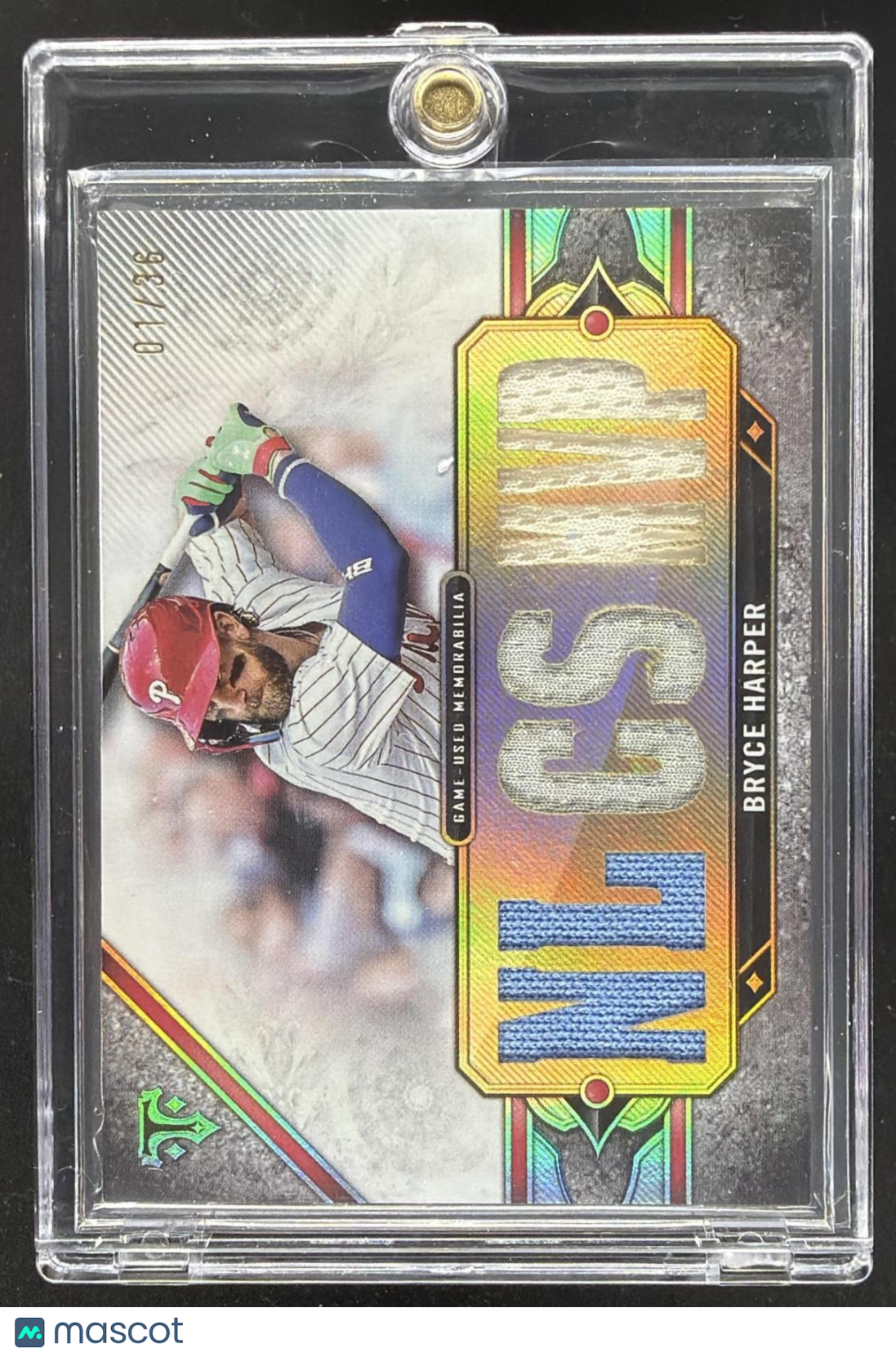2024 Topps Triple Threads Bryce Harper #TTR-BH2 Relics 5/36