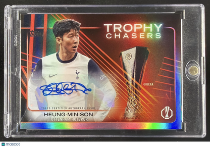 2024 Topps UEFA Club Competitions Heung-min Son #TCA-HS Auto