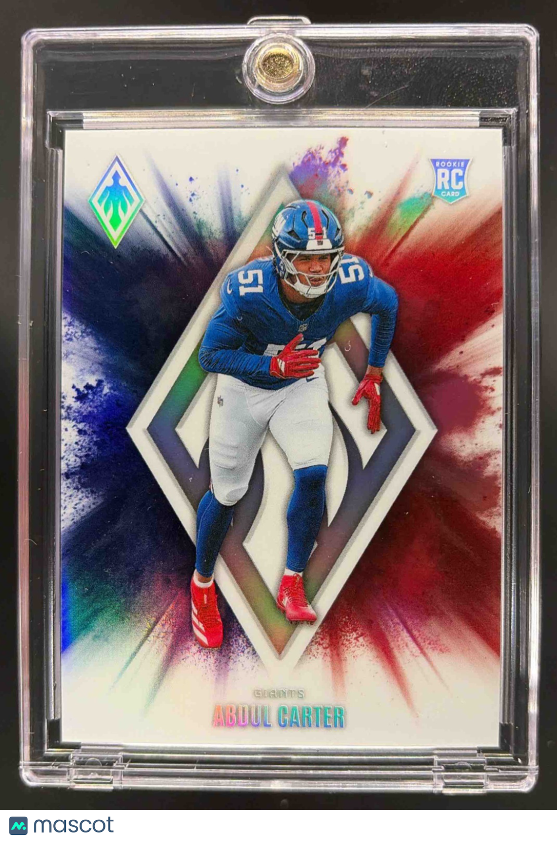 2025 Panini Phoenix Abdul Carter #6 Color Blast RC SSP – The Card Capital