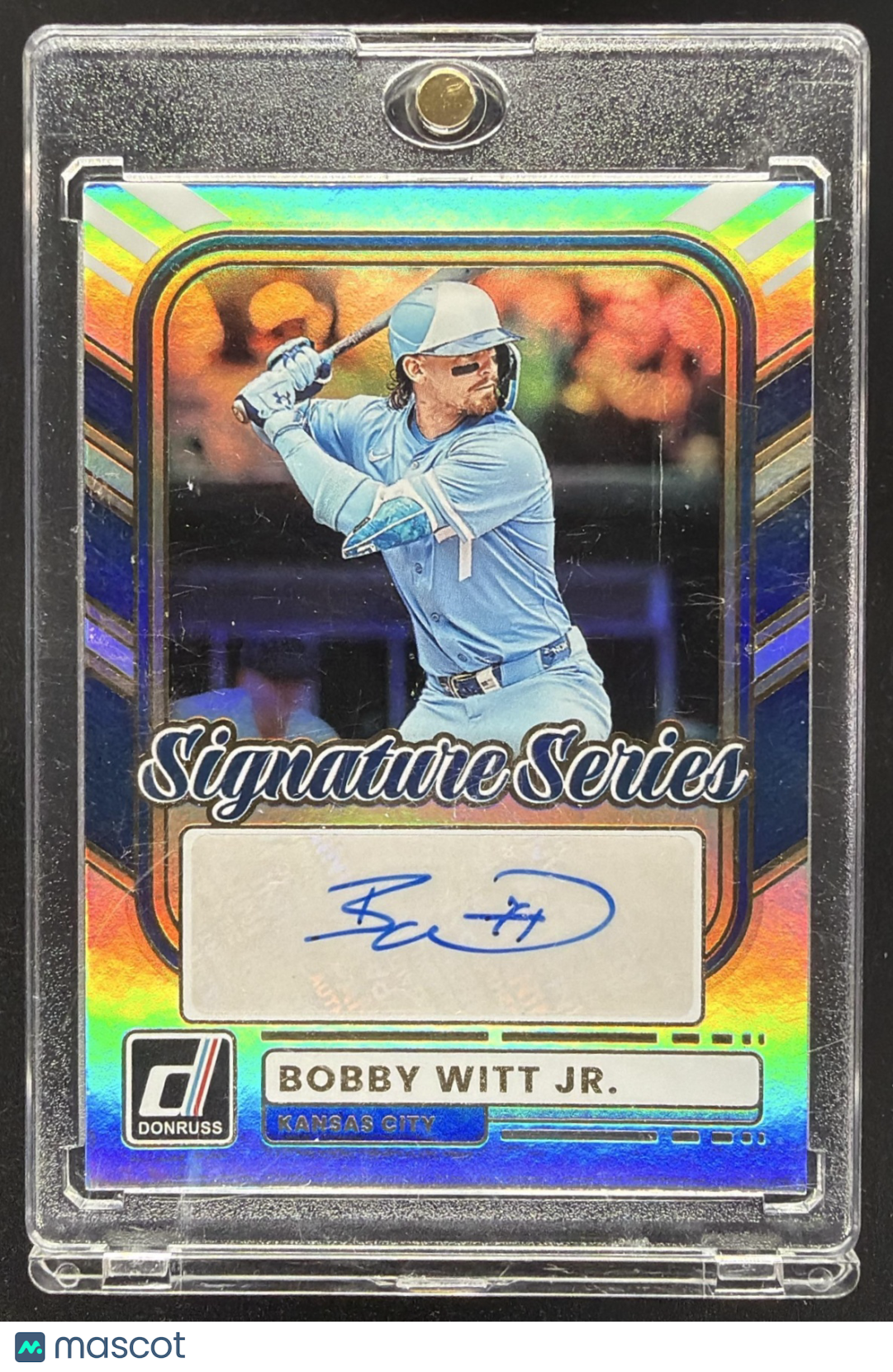 2026 Panini Donruss Bobby Witt Jr. #8 Retro 1997 Signature Series Auto