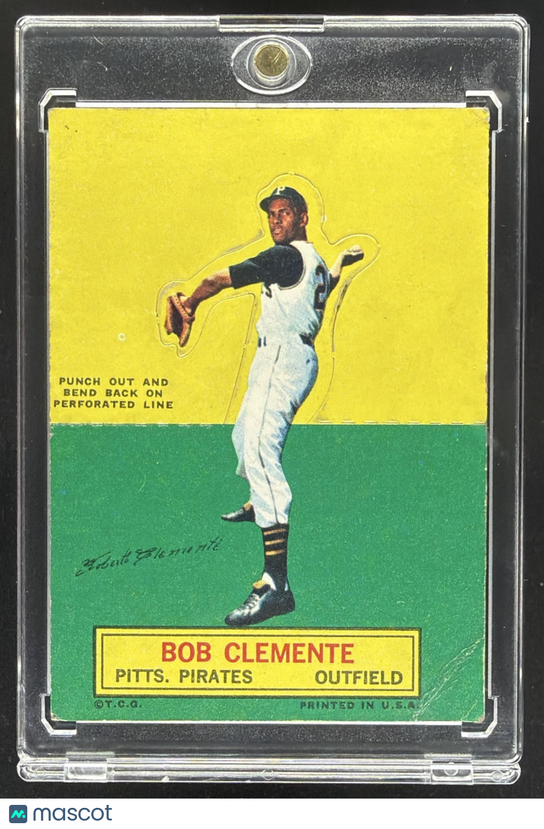 1964 Topps Bob Clemente Stand Ups