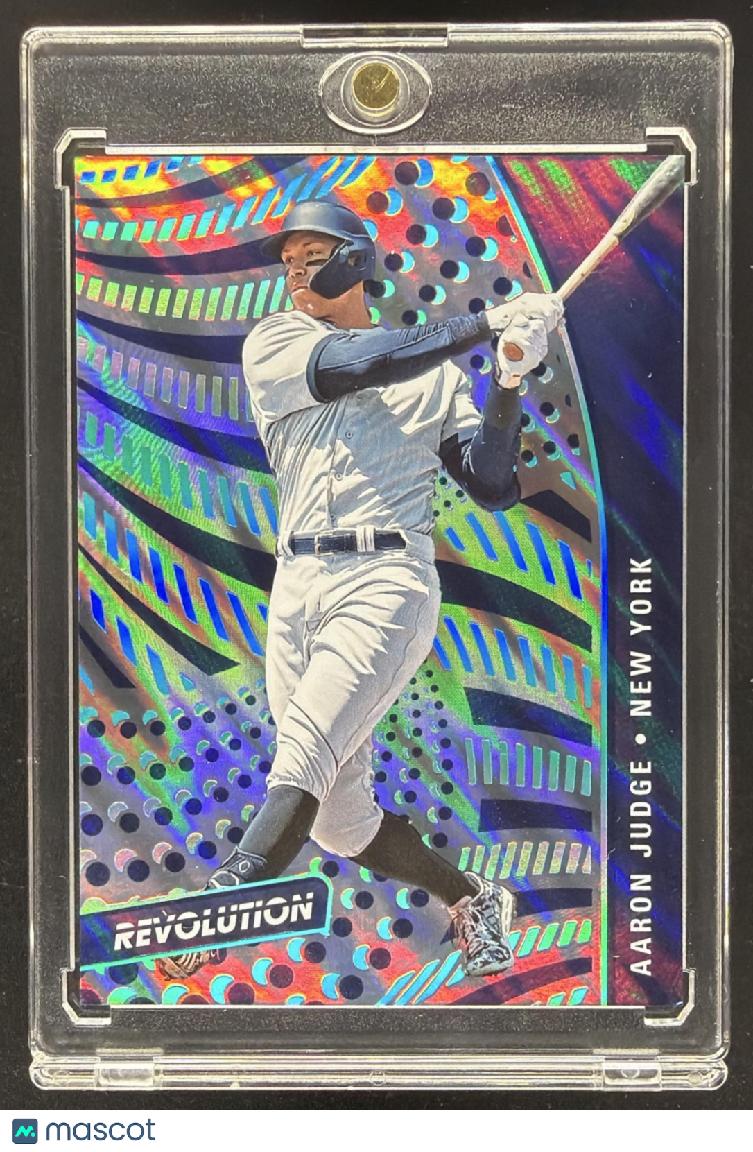 2021 Panini Chronicles Aaron Judge #61 Revolution Lava 10/10