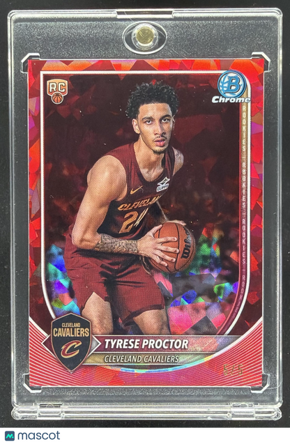 2025-26 Bowman Tyrese Proctor #BCV-55 Chrome RC