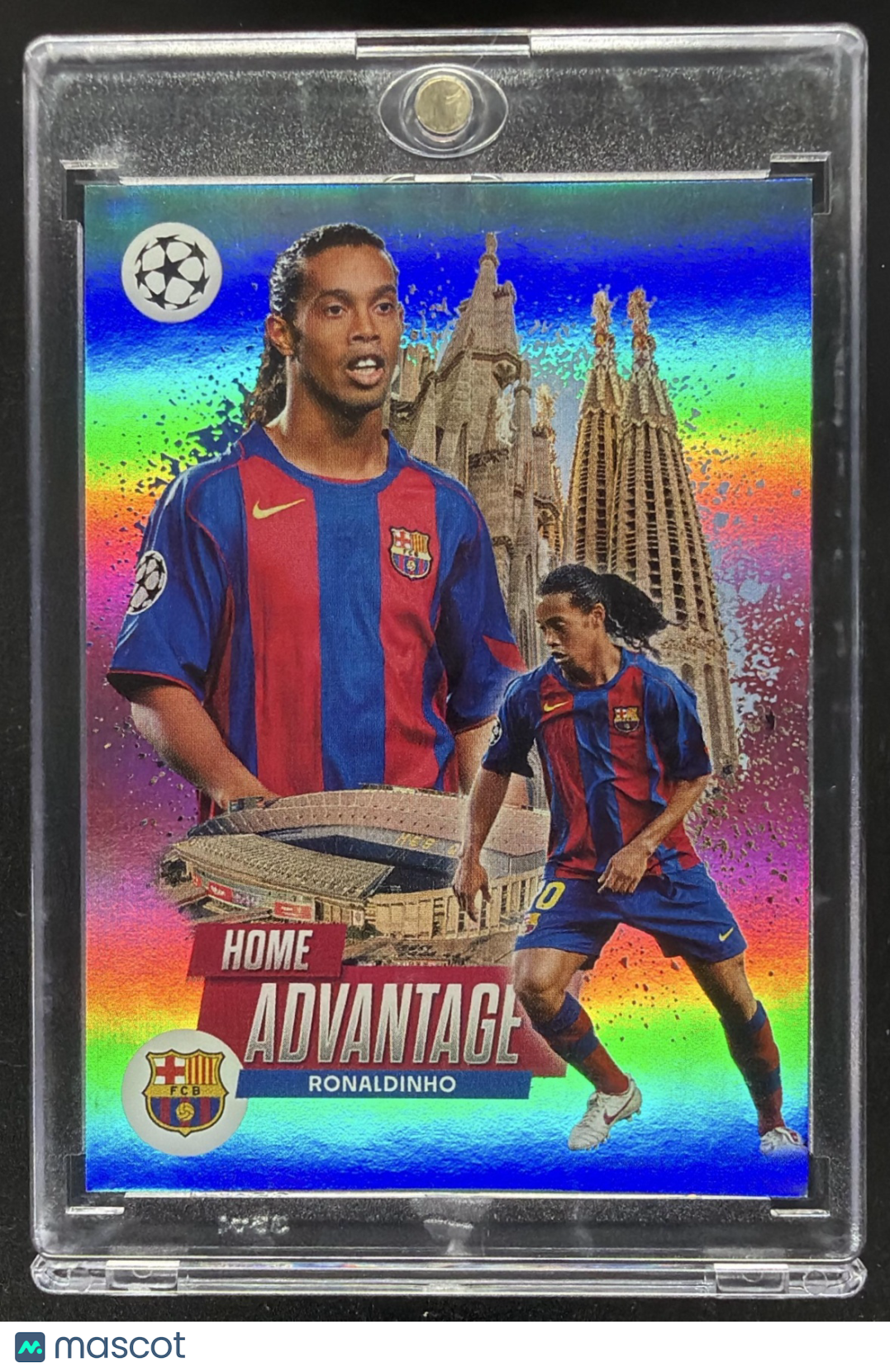 2025-26 Topps UEFA CC Ronaldinho #HP-3 Home Pitch Advantage