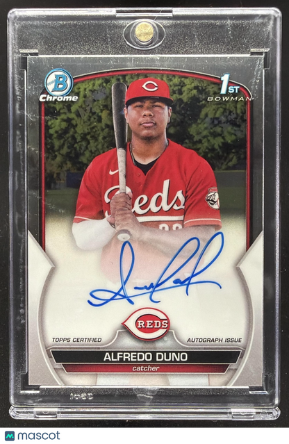 2023 Bowman Chrome Alfredo Duno #CPA-ADU Auto 1st Prospect