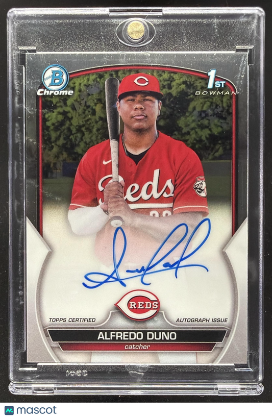 2023 Bowman Chrome Alfredo Duno #CPA-ADU Auto 1st Prospect