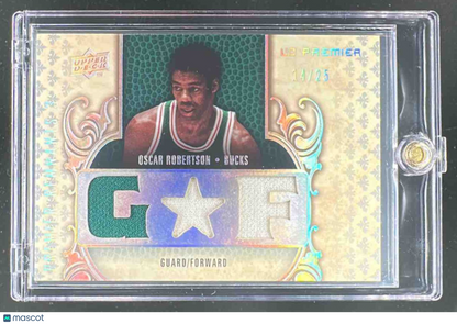 2008 Upper Deck Premier Oscar Robertson #PR3-OR /25
