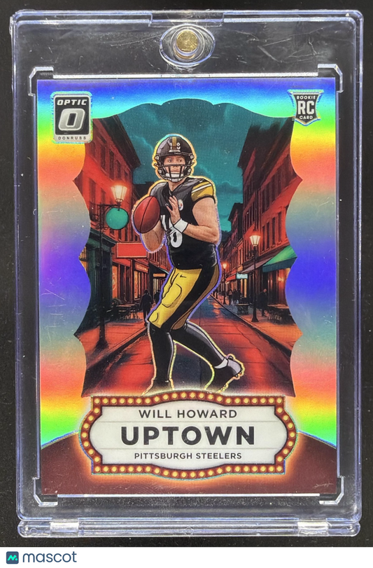 2025 Panini Donruss Optic Will Howard #25 Uptown RC