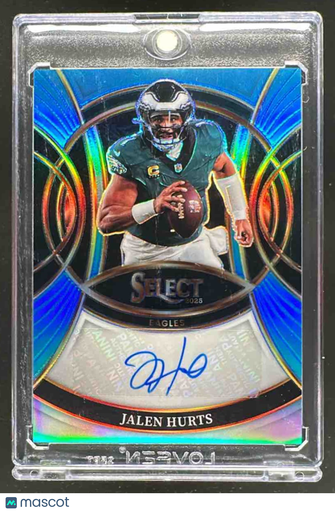 2025 Panini Select Jalen Hurts #SP-JHS Light Blue /49 Auto