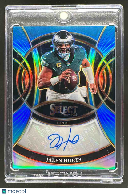 2025 Panini Select Jalen Hurts #SP-JHS Light Blue /49 Auto