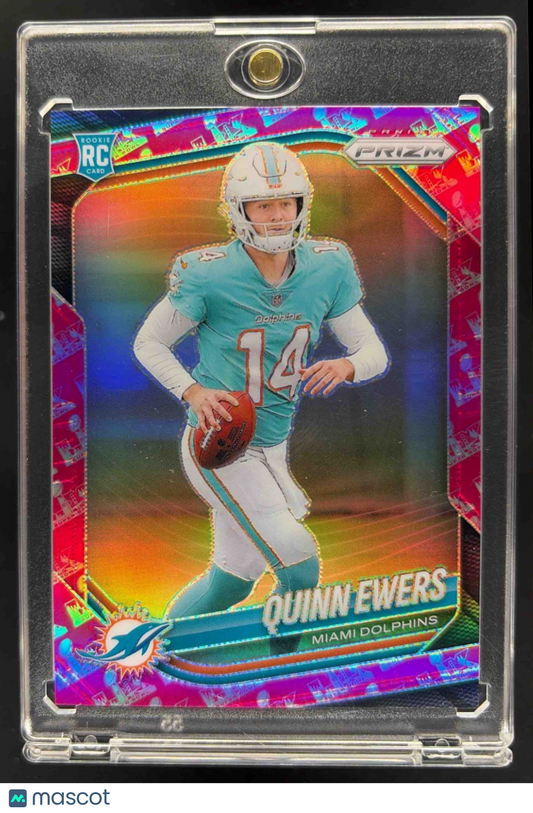 2025 Panini Prizm Quinn Ewers #307 Super Bowl LX 24/60 RC Dolphins