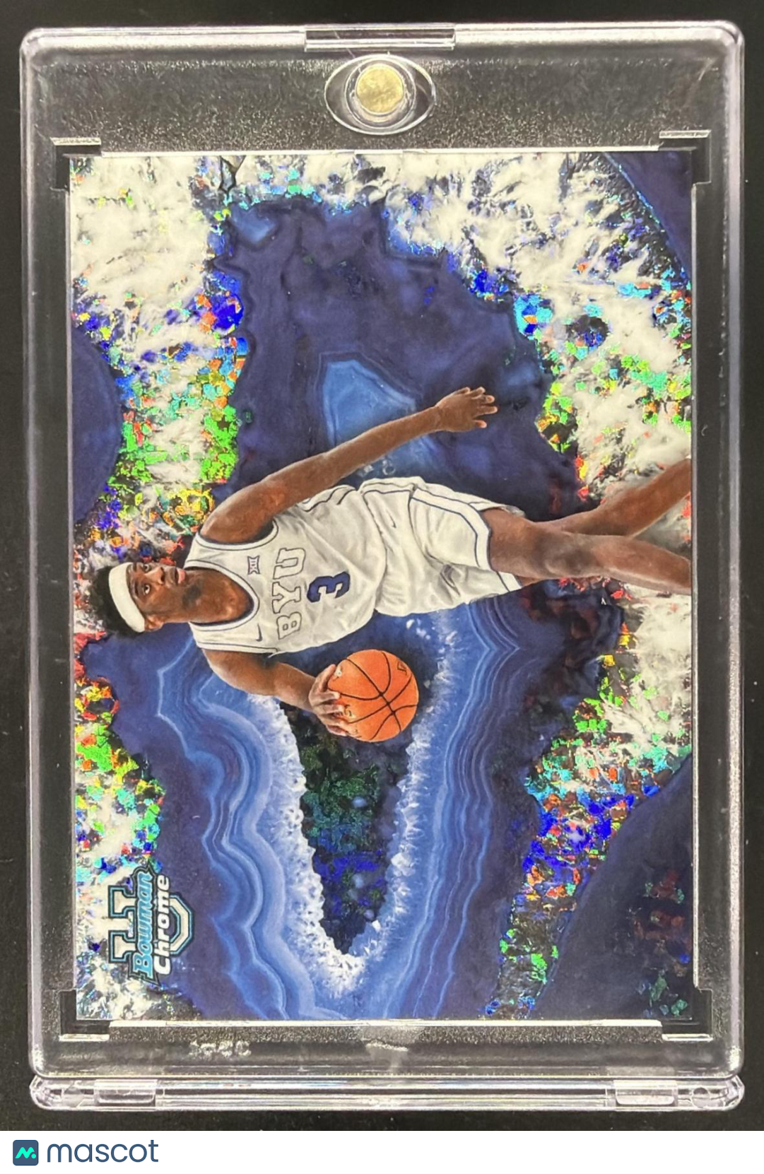 2025-26 Bowman AJ Dybantsa #CNL-1 Chrome Crystalized NIL SSP