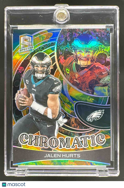 2023 Panini Spectra Jalen Hurts #CH-JH Chromatic Interstellar Gold 1/10