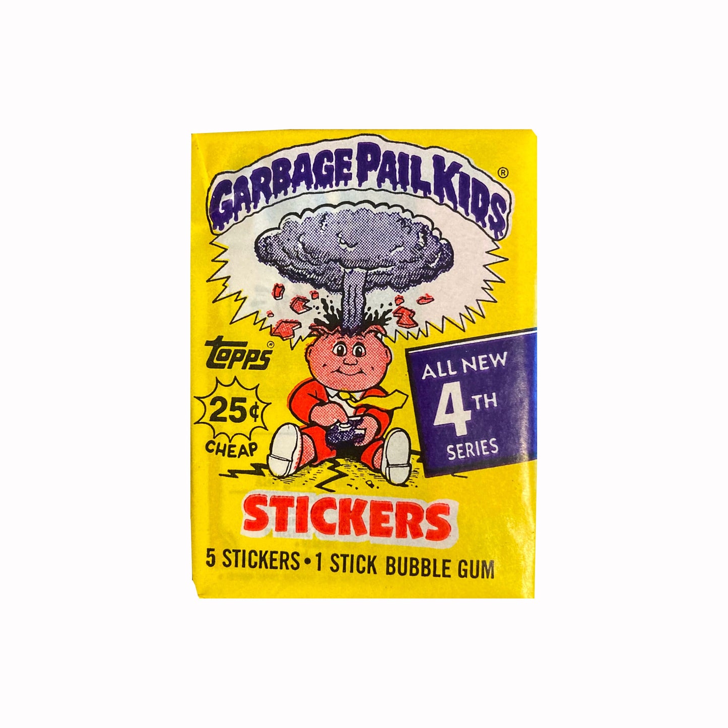 Garbage Pail Kids Series 4 Gross Stickers Pack