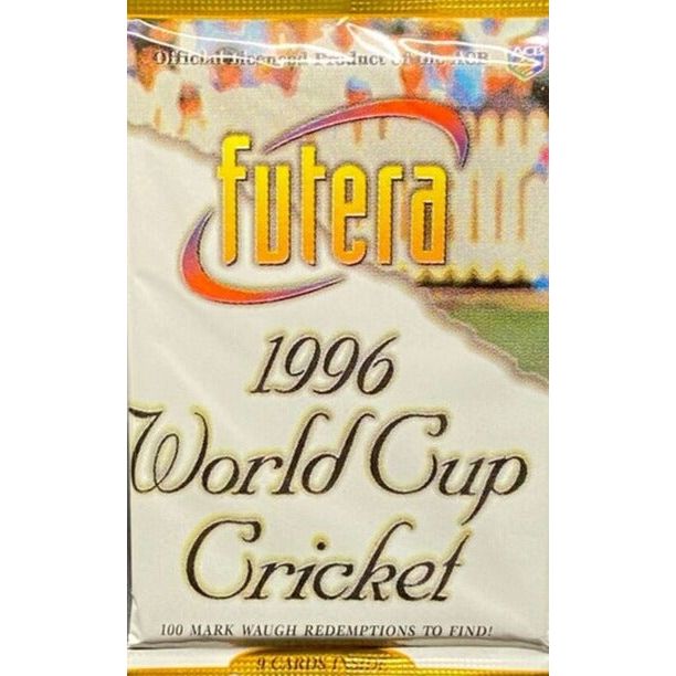 1996 Futera World Cup Cricket Trading Card Hobby Pack