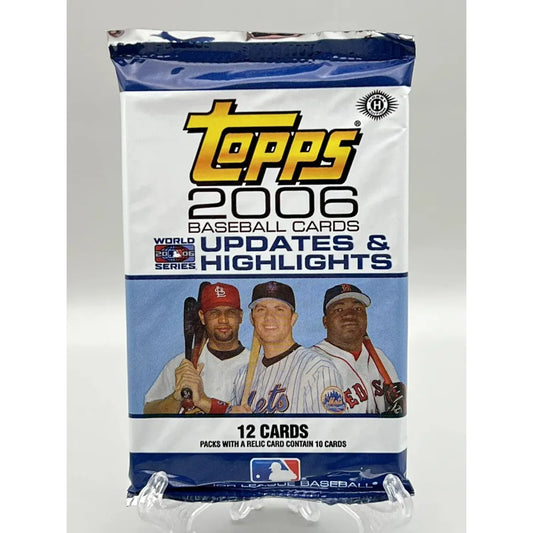 2006 Topps Update & Highlights Baseball Pack
