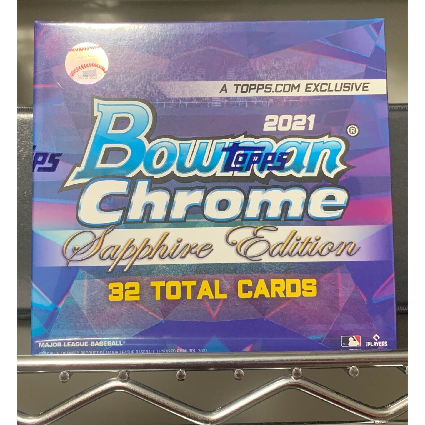 2021 Bowman Chrome Baseball Sapphire Edition Box