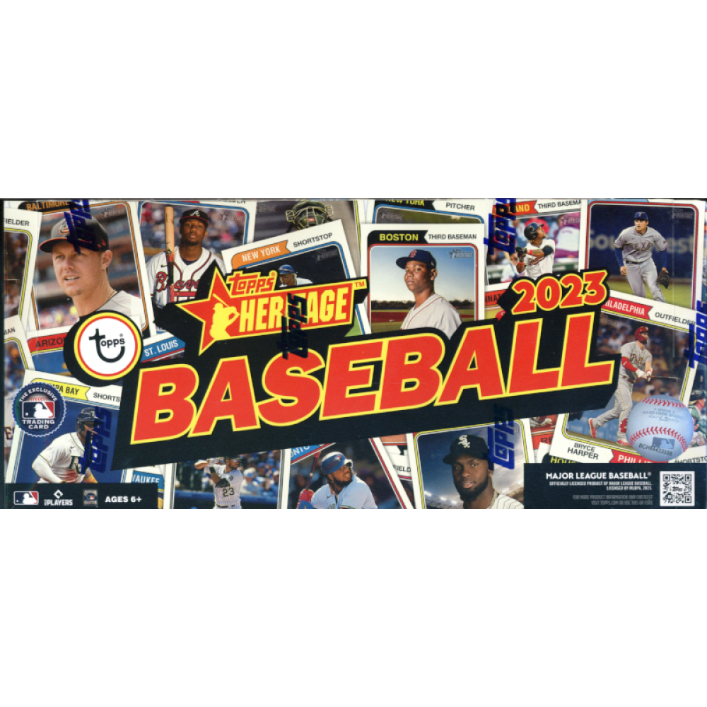 2023 Topps Heritage Baseball Hobby Box (NOT SEALED)