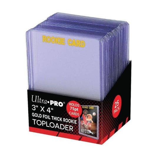 Ultra Pro Toploaders 75 Point RC Gold Foil