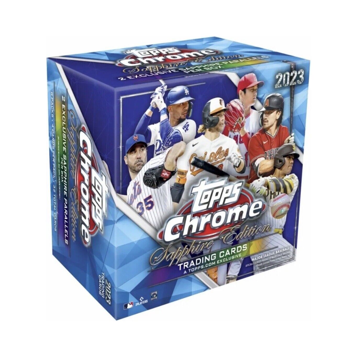 2023 Topps Chrome Baseball Sapphire Edition Box
