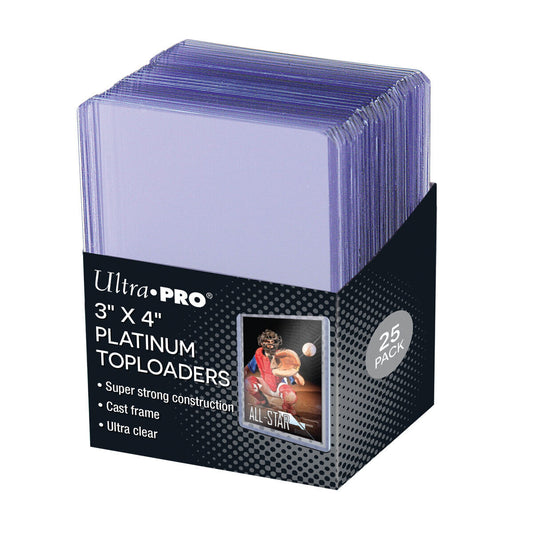 Ultra Pro Platinum Toploaders