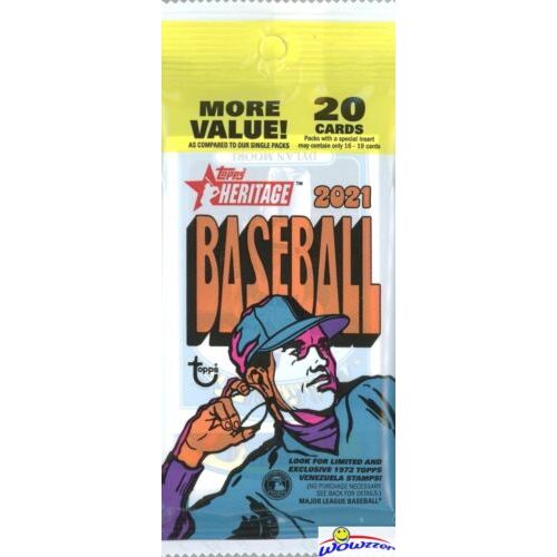 2021 Topps Heritage Baseball Value Pack